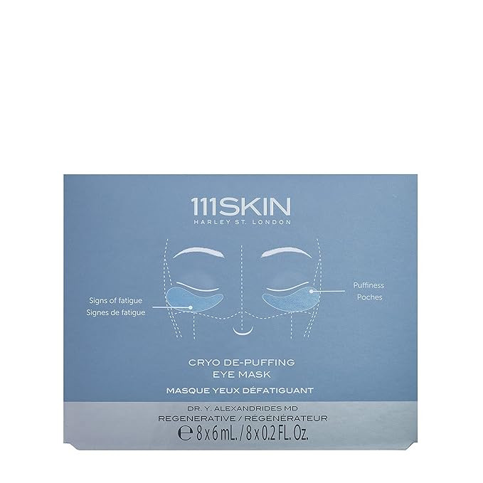 111SKIN Cryo De-Puffing Eye Mask, Hydrating Under Eye Patches for Puffy Eyes & Dark Circles with ... | Amazon (US)