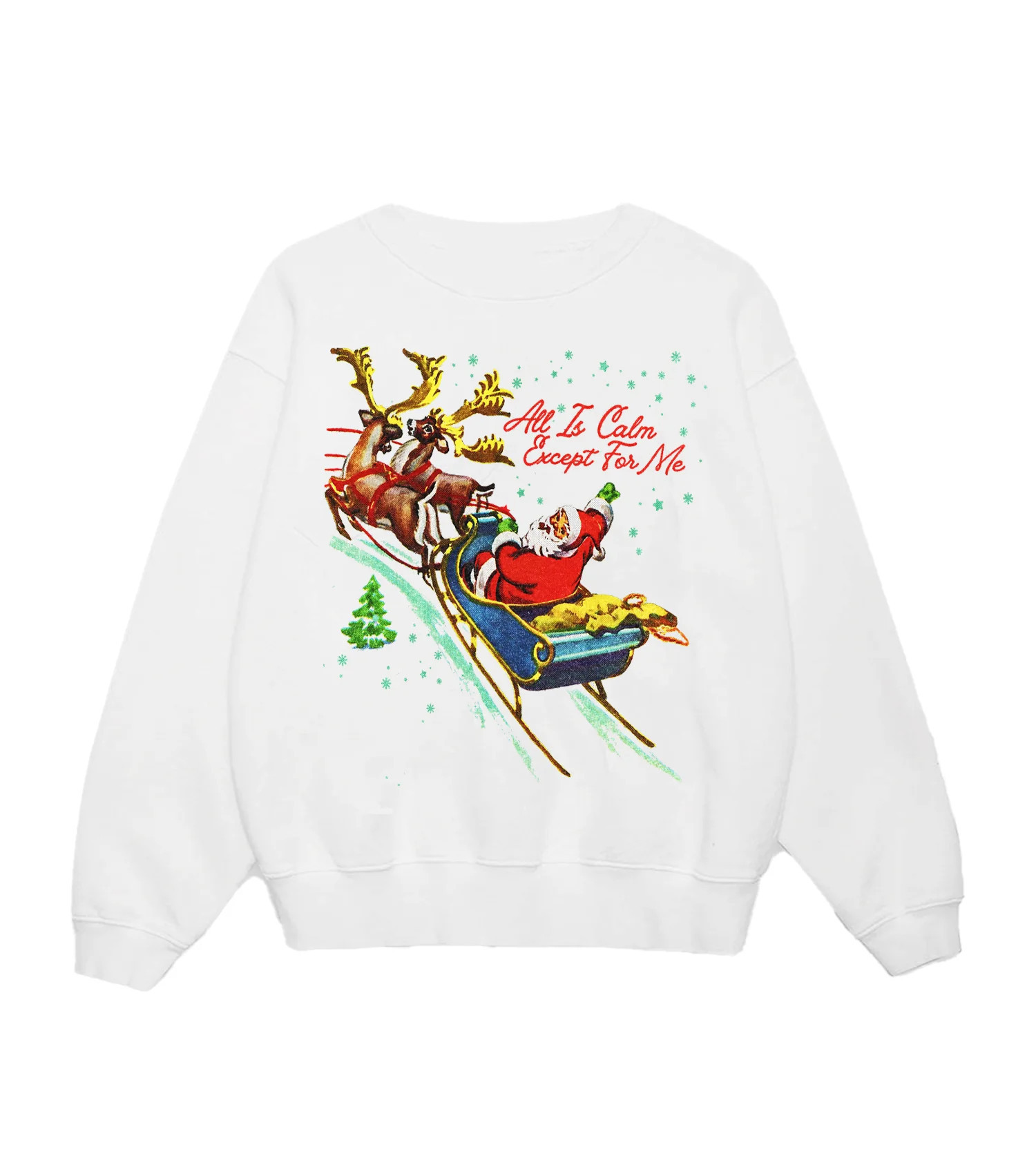 All Is Calm Except For Me Crewneck | Shop Kristin Jones