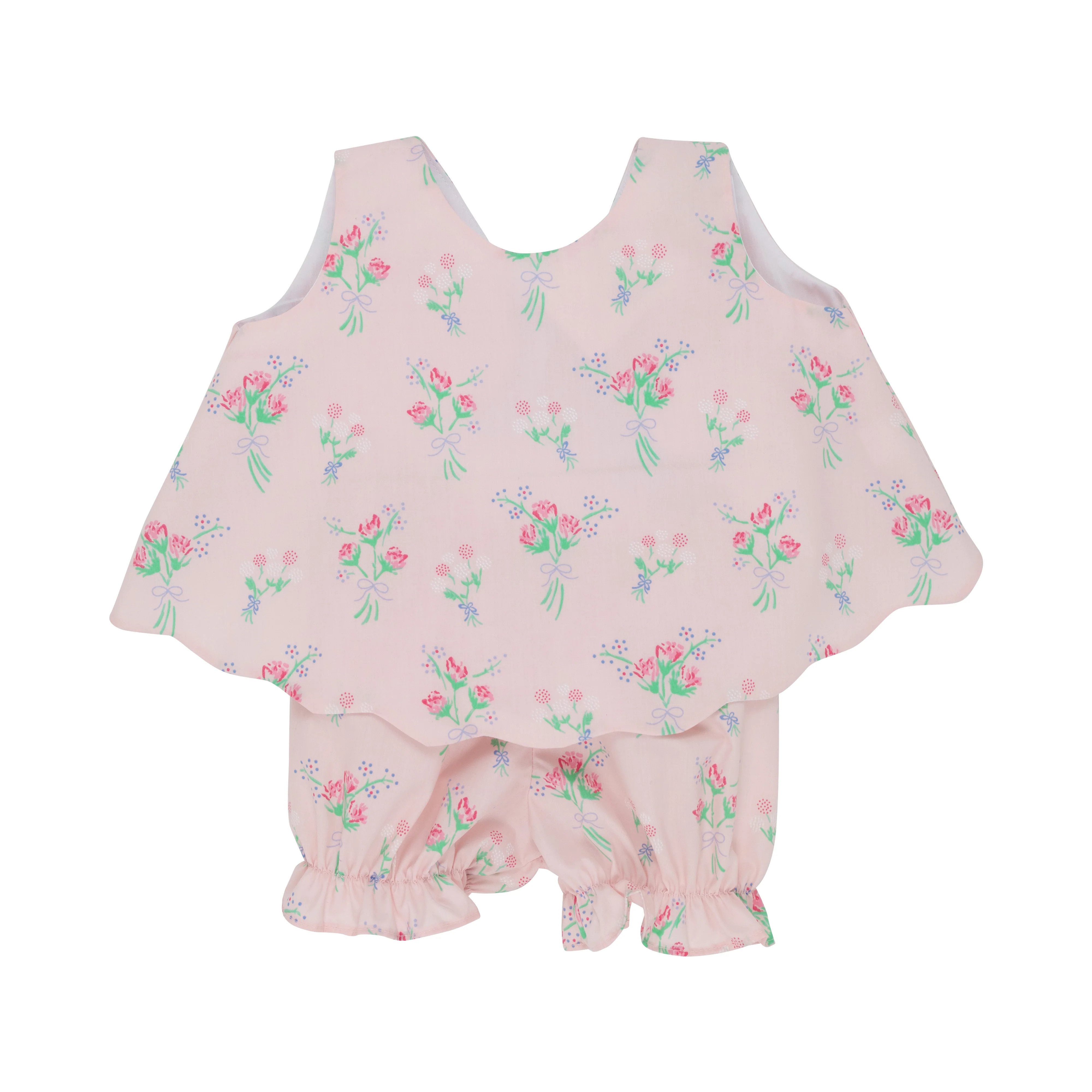 Susanne Swing Top Set - Oak Bluffs Bouquet with Buckhead Blue Bow | The Beaufort Bonnet Company