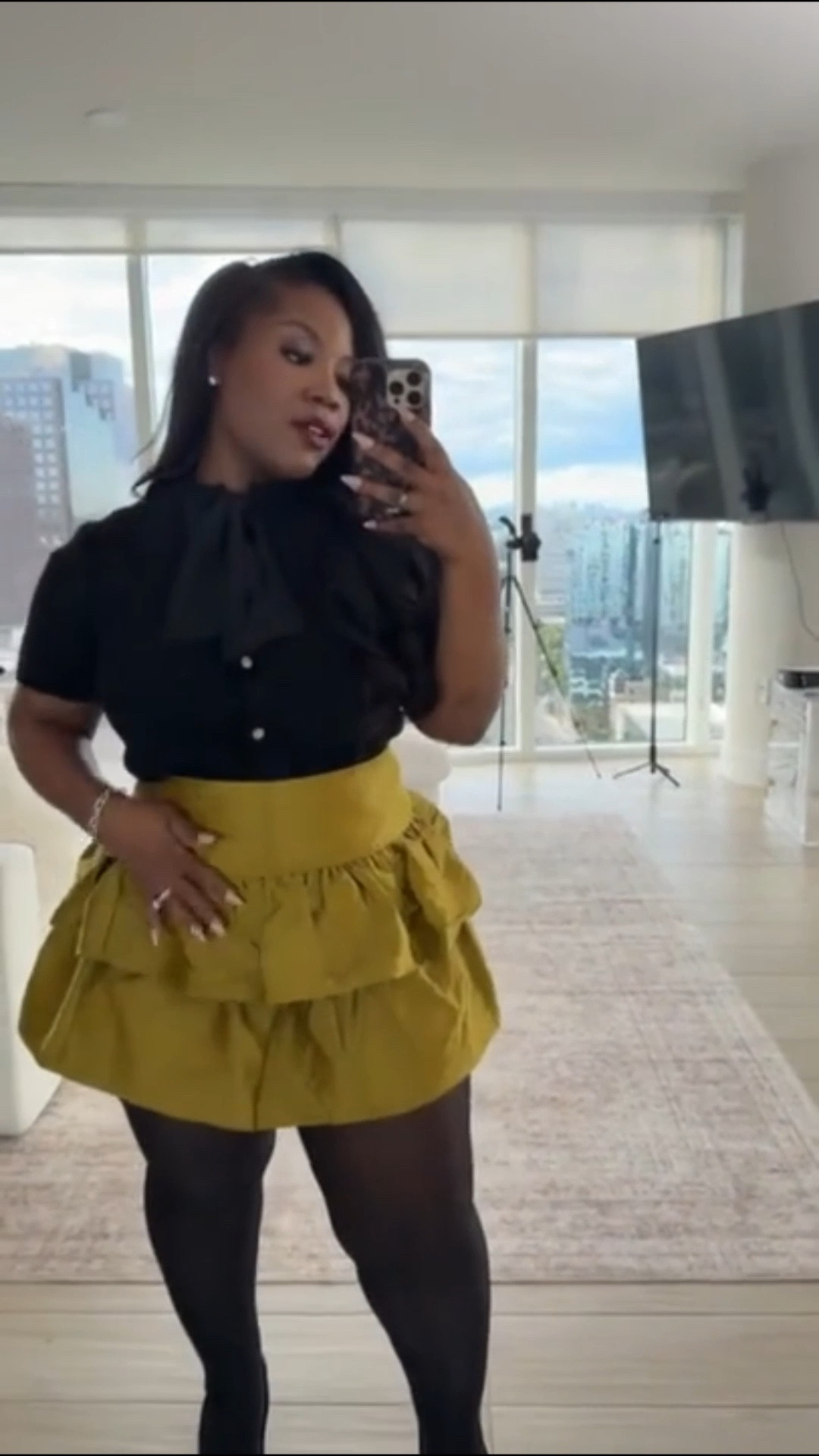 This holiday look from Walmart is everythinggggg. The skirt is the star of the show!! Perfect for any holiday event ✨

Linked similar tops below 

Holiday party outfit, holiday look, fun skirt, colorful skirt, outfit with stockings, Walmart outfits, Walmart holiday, Emmy Petit 

#LTKSeasonal #LTKHoliday #LTKFindsUnder50