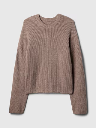 CashSoft Shaker-Stitch Crewneck Sweater | Gap | Gap (US)