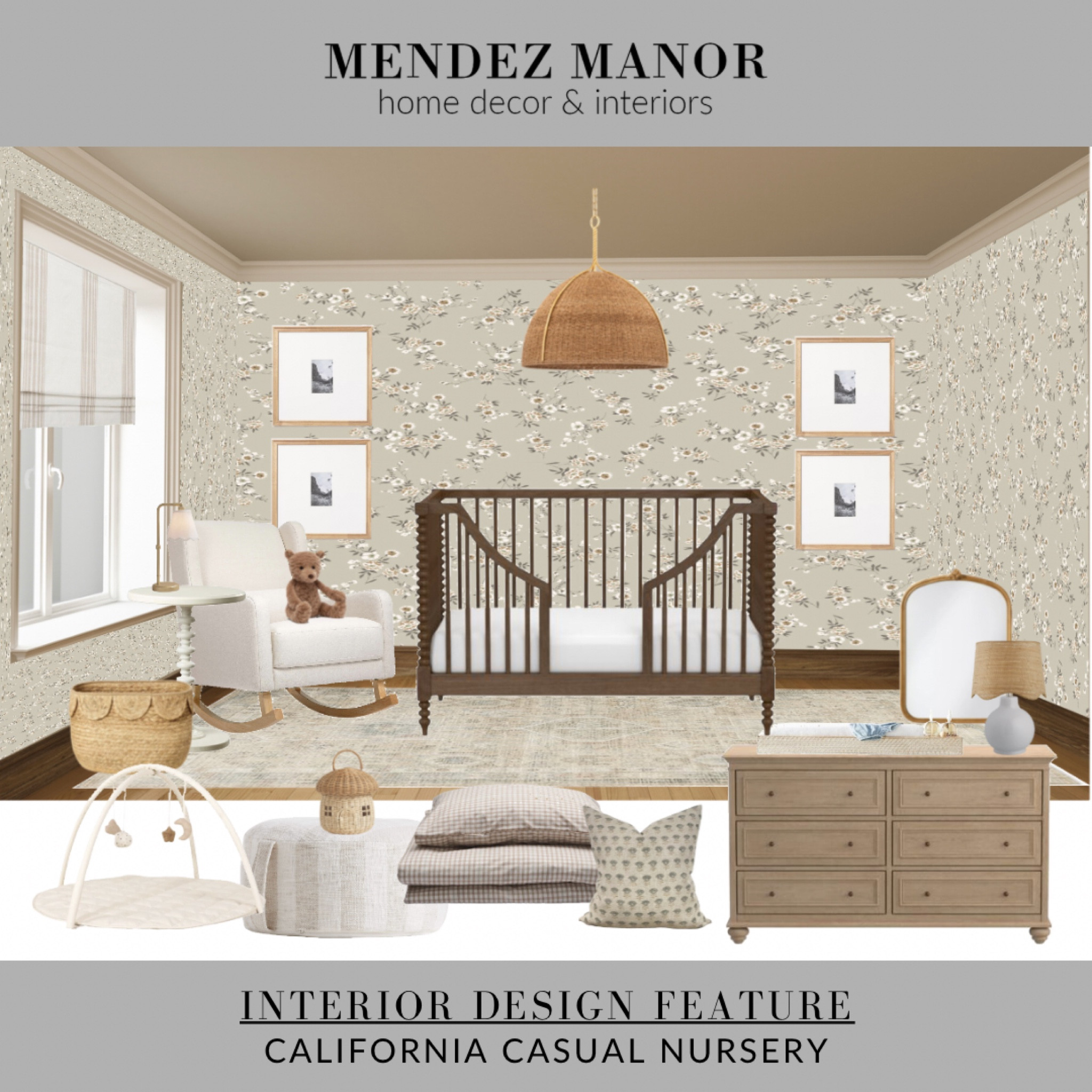 New nursery design for our client who is expecting in December! 👏🏻👶🏼

#nursery #nurseryfurniture #nurserydesign #babyroom #crib 

#LTKHome #LTKBaby #LTKBump