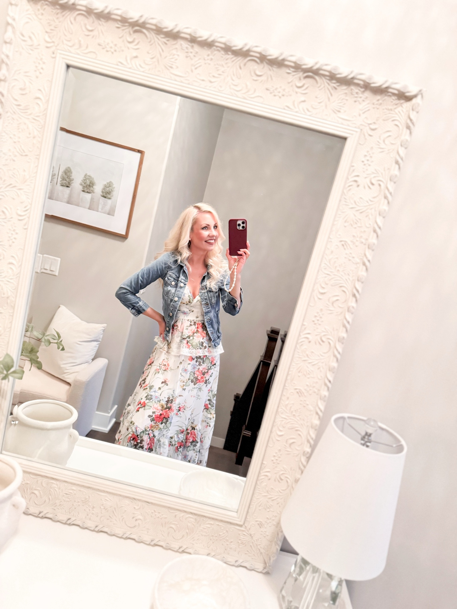 November has been 𝒻𝓊𝓁𝓁 𝓈𝓉𝑒𝒶𝓂 ahead 🍂 Starting to fully embrace the fall wardrobe, something about florals and denim - they really just belong together!

#LTKStyleTip #LTKSeasonal #LTKWorkwear