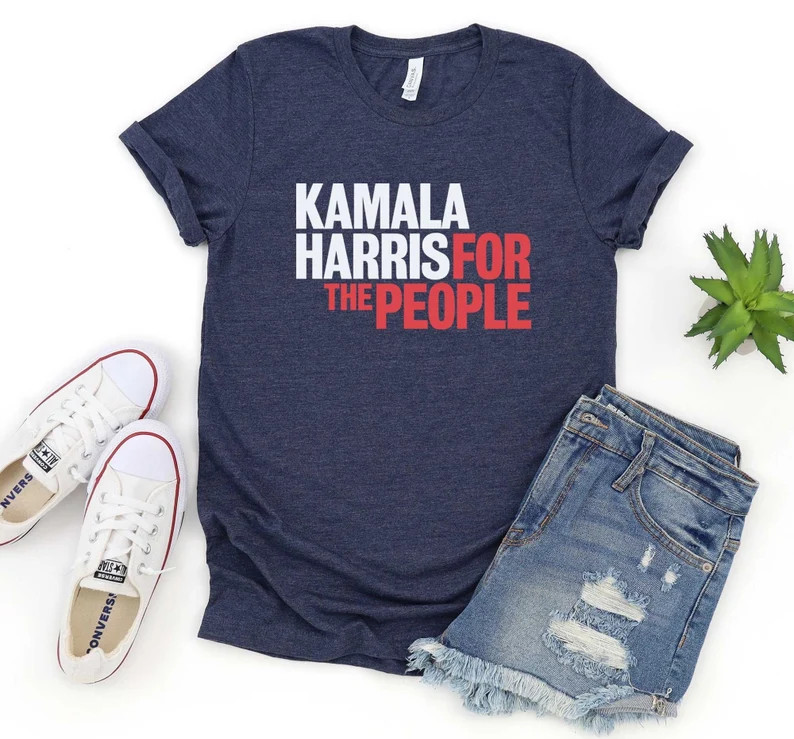 Kamala Harris for the People T-shirt, Harris 2024 Election Shirts, Vote Blue, Kamala Harris Campa... | Etsy (US)