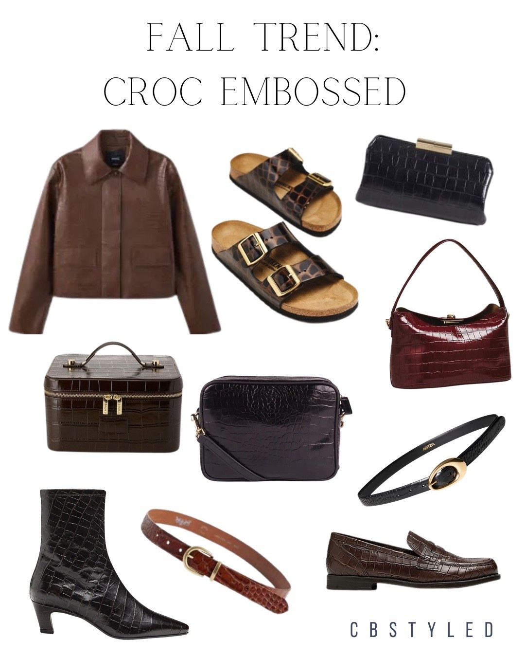 Favorite croc embossed fashion finds for fall 2026!

#LTKgrwm #LTKootd #LTKSeasonal