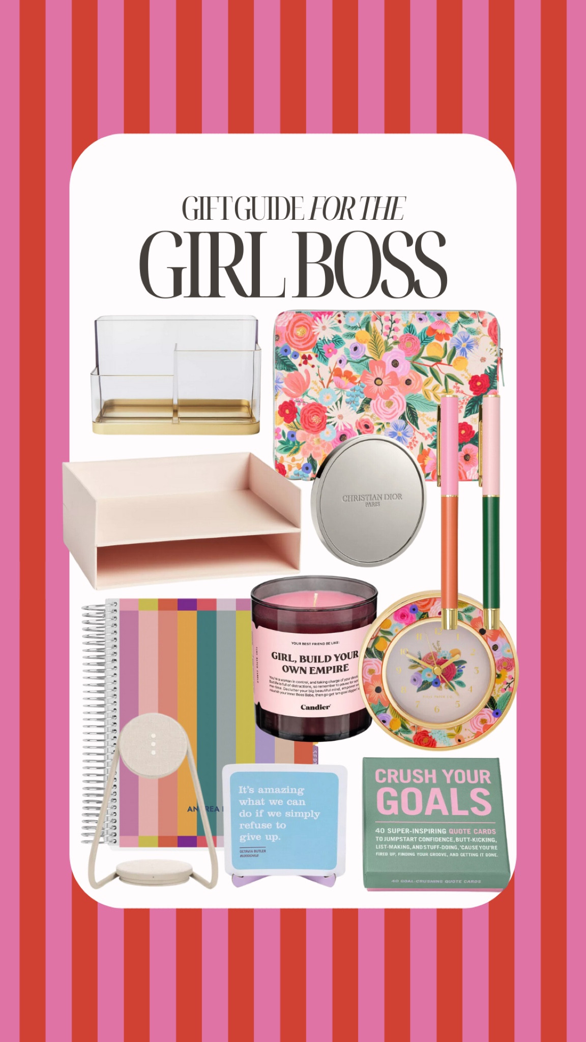 Gift ideas for the girl boss, office gifts 

#LTKGiftGuide #LTKHoliday