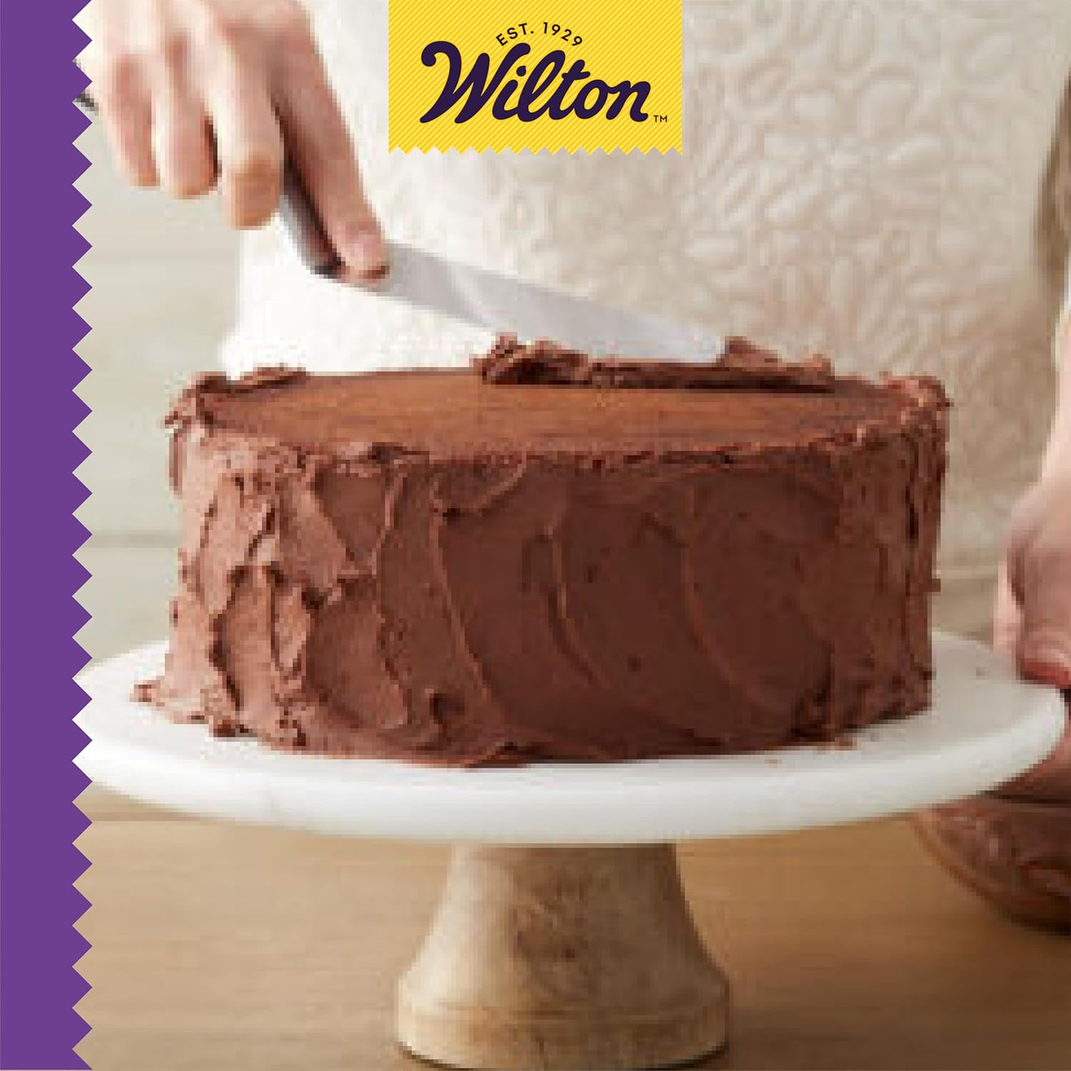 Wilton 13 Inch Angled Frosting Spatula, Stainless Steel With an Ergonomic Handle | Amazon (US)