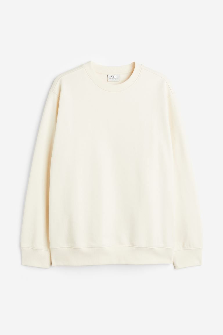 Regular Fit Sweatshirt - Light beige - Men | H&M US | H&M (US + CA)
