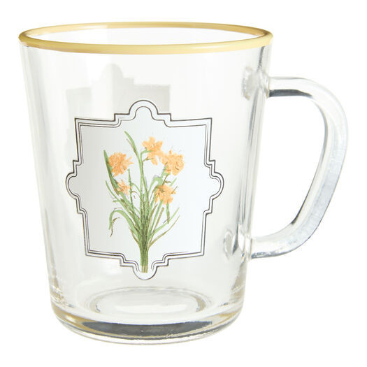 Framed Flower Glass Mug by World Market | World Market