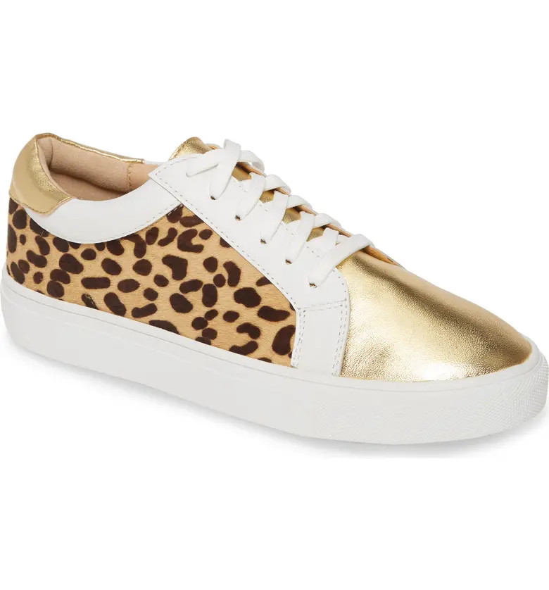 Lorie Mixed Media Low Top Sneaker | Nordstrom