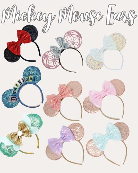 Unique custom Mickey Mouse ears for Disney World/Land selling on Etsy 

#LTKFind #LTKkids #LTKfamily