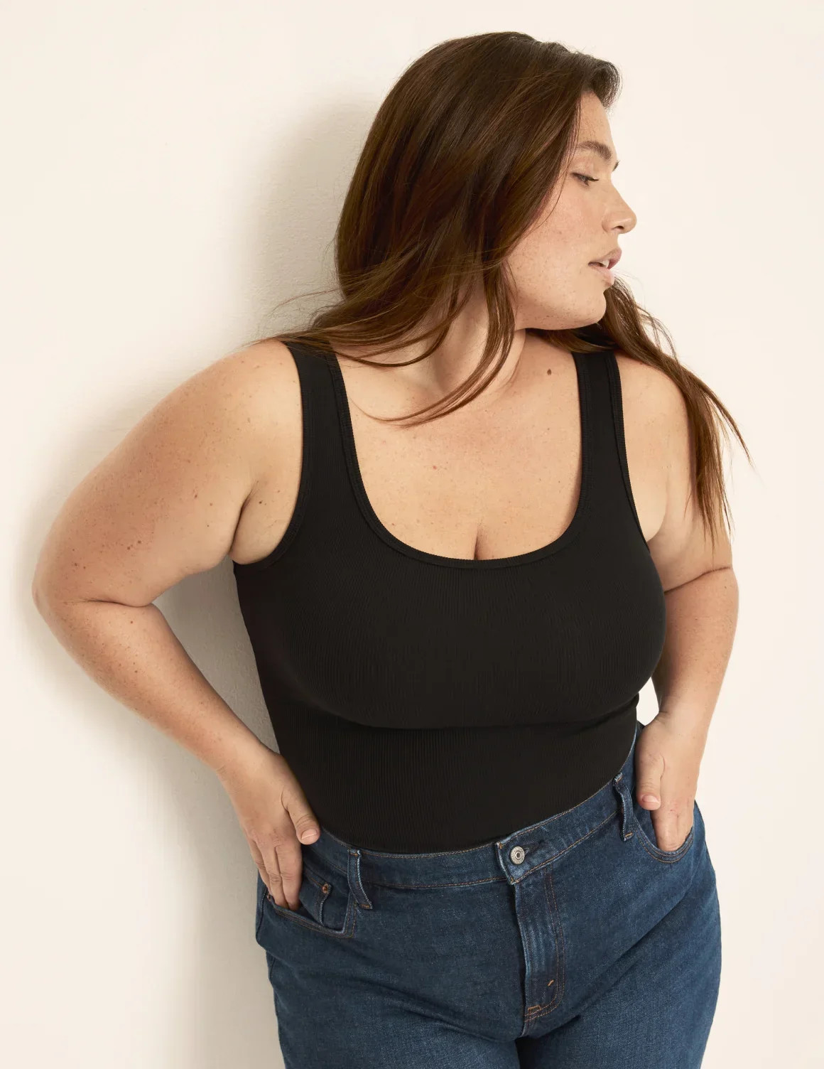 SculptRib™ Cotton Tank | Supportive Tank | Knix CA