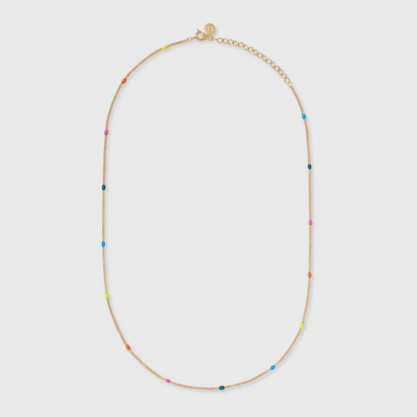 fejn jewelry - Kette 'dot' - mit Punkten und Emaille - bei fejn jewelry im Avocadostore | Avocadostore DE