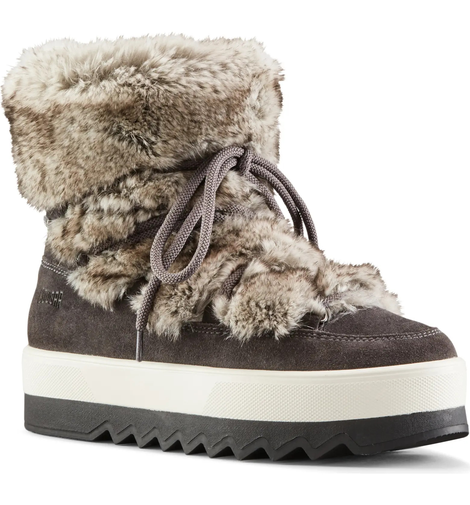 Vanity Faux Fur Trim Waterproof Bootie | Nordstrom