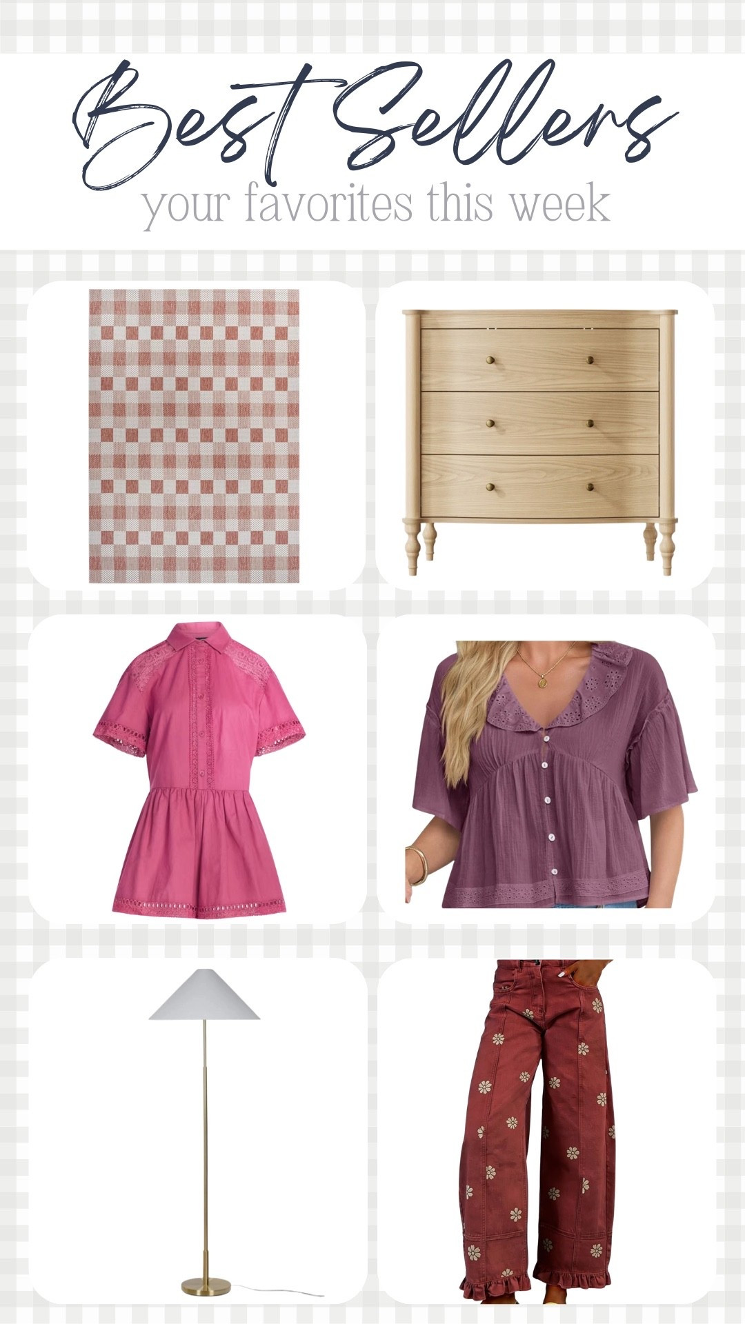 Your favorites this week!

THEBLOOMINGNEST decor fashion top sellers

#LTKSeasonal #LTKHome