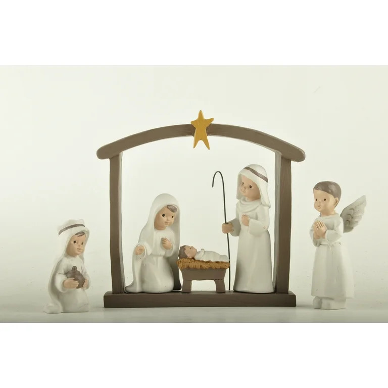Nativity Scene Juego, Figura de la Sagrada Familia de 12 Piezas, Mini Figuras Navideñas Religios... | Walmart (US)