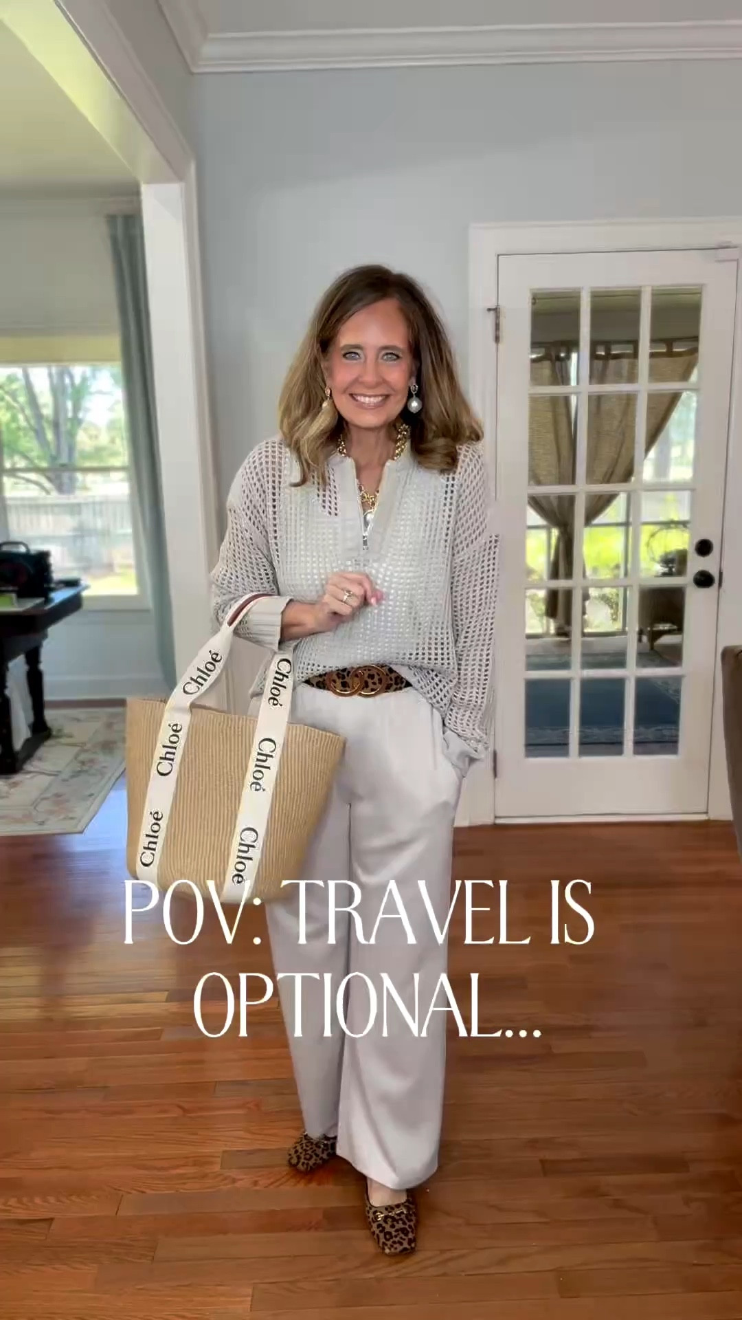 These looks can take you to the airport or the grocery store! You pick! 