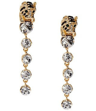 Tiger Linear Earrings | Dillard's