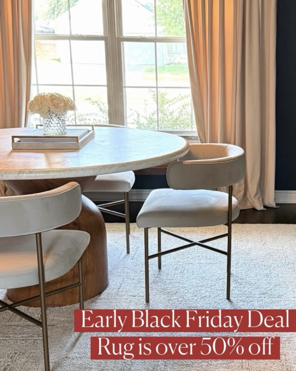 Black Friday home decor deals!
Christmas decor
Table
Chairs
Breakfast room
Rug 
#ltkhome

#LTKSaleAlert #LTKCyberWeek #LTKHoliday