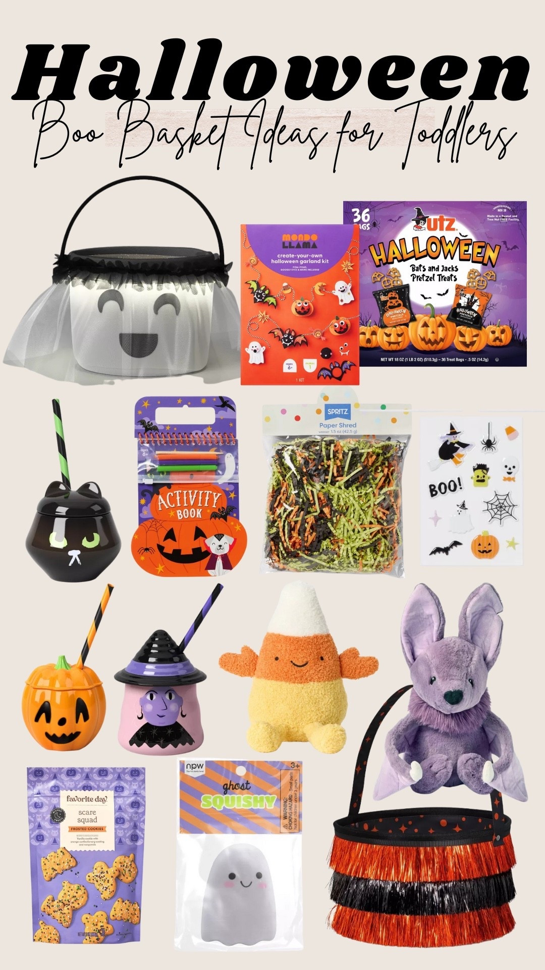Here are some fun boo basket ideas for toddlers that will get them in the spooky spirit for Halloween! 

#LTKHalloween #LTKKids #LTKSeasonal