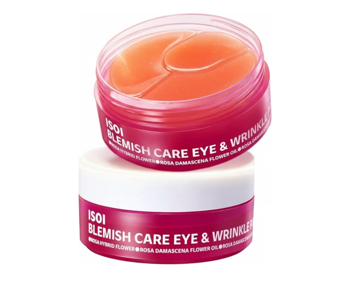 ISOI Blemish Care Under Eye Patch for Dark Circles, Puffiness and Wrinkles, Hydrating Gel Eye Masks with Hyaluronic Acid & Bulgarian Rose Oil, Korean Skin Care (90 pcs, 3.17 oz)

Korean skincare
Korean eye patch 
Amazon prime day Korean beauty saleon

#LTKBeauty