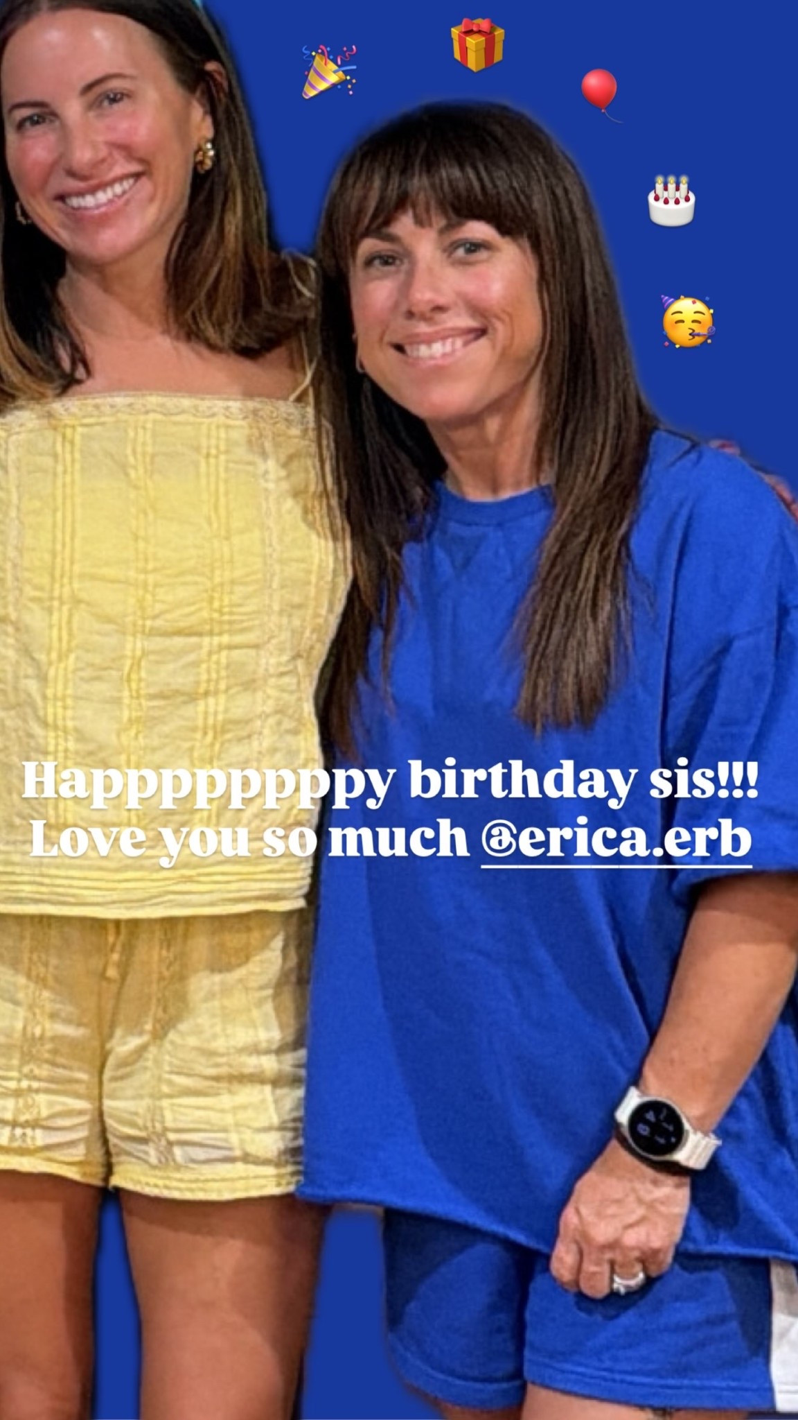 🥳 🎂 🎉 🎁 🎈 Happppppppy birthday sis!!!
Love you so much @erica.erb