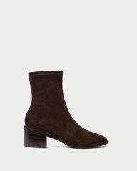 Roxy Brown Suede Ankle Bootie | Loeffler Randall