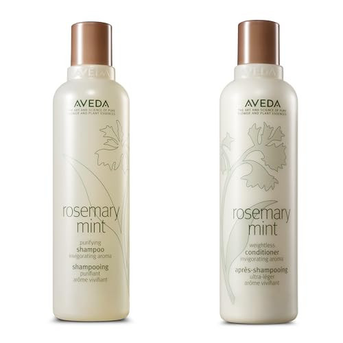 Aveda Rosemary Mint Purifying Shampoo & Conditioner Gift Set | Clarifying Shampoo | Lightweight Conditioner | Normal to Oily Hair | Fine to Medium Hair Types | Includes 2 Full Size Products | Amazon (US)