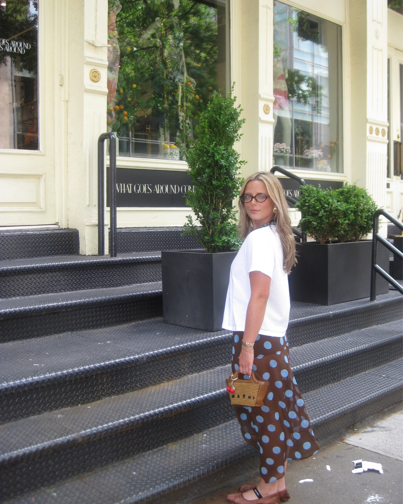 New York City trip outfit !
Summer in the city style 🩵




New York City / long skirt / polka dot skirt / polka dots / white tee / perfect white tee / New York City outfit / summer outfit / summer casual outfit / summer date night outfit / summer outfit ideas / outfit inspo / long skirt / polka dot outfit

#LTKTravel #LTKSeasonal #LTKStyleTip