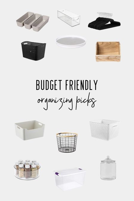 Some simple yet functional organization products for any space on a budget! ✨

#LTKhome