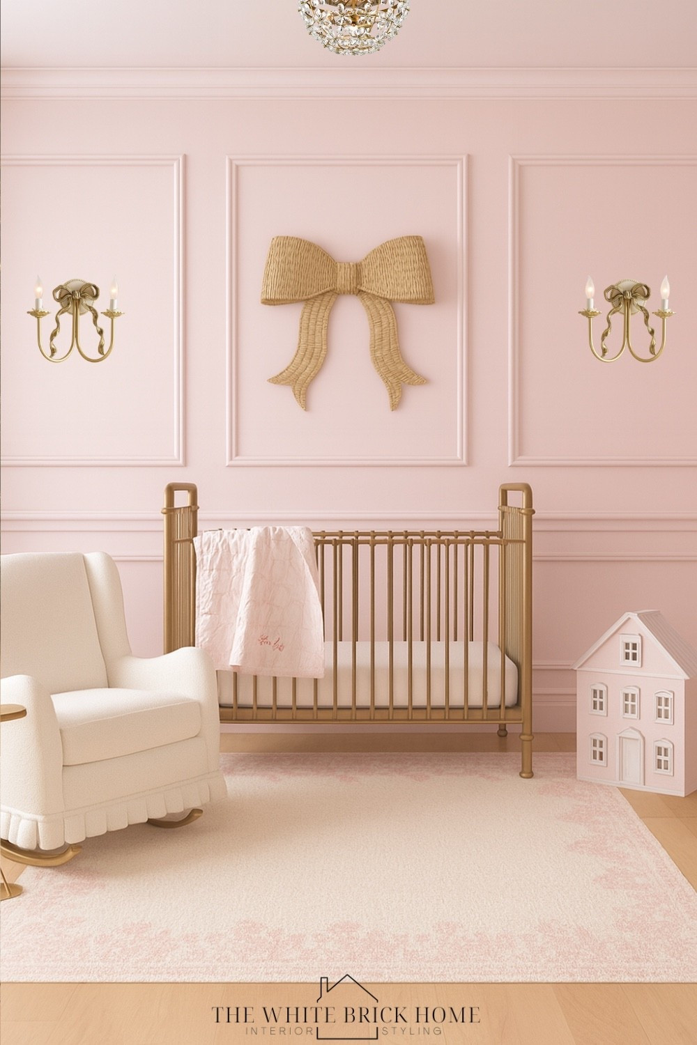 This LoveShackFancy inspired nursery blends romance with modern charm - incorporating soft blush with vintage brass, this gives off the heirloom worthy charm that the brand is known for! 

Pink, pink nursery, loveshackfancy, nursery, nursery design, nursery decor, nursery ideas, home decor, pink girls nursery, baby girls bedroom, girls bedroom, now nursery, feminine nursery, nursery idea, nursery crib, nursery lighting, nursery glider, nursery rug, pink bedroom nursery, nursery decor, nursery inspiration, loveshackfancy nursery, loveshackfancy girls room, pottery barn kids, Wayfair 

#LTKBump #LTKHome #LTKBaby