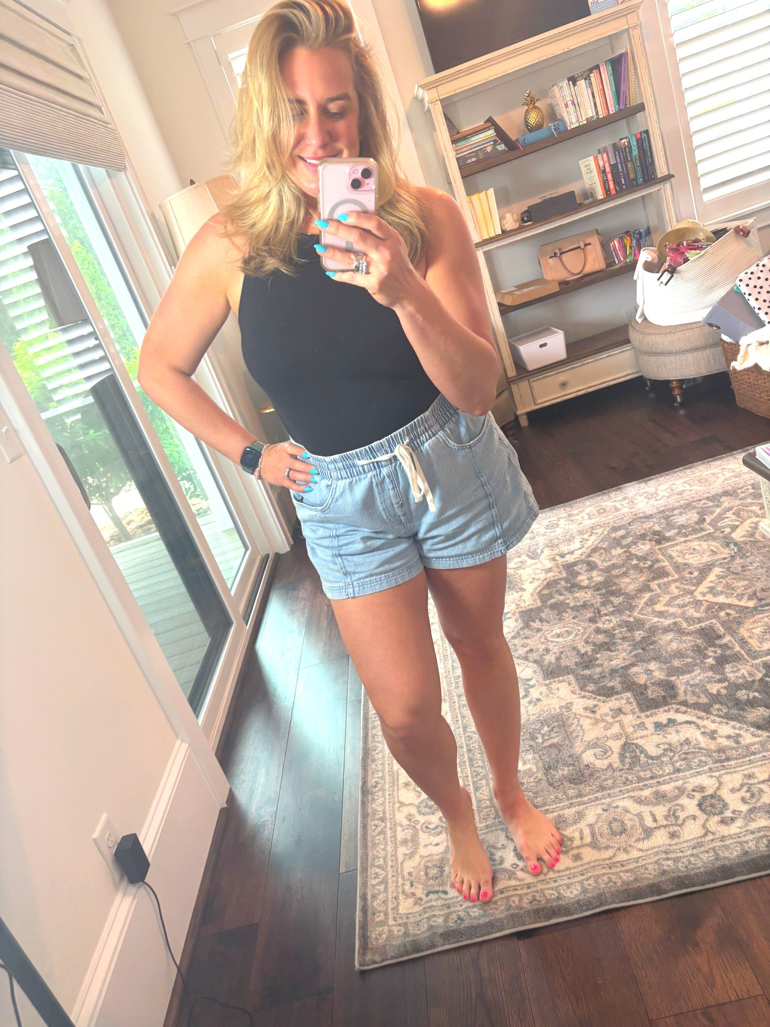 Sunday vibes. Cute and comfortable basics for life. 

These shorts are still in stock in a few sizes and I’ve linked some similar! 

#LTKSummerEdit #LTKFindsUnder50 #LTKMidsize