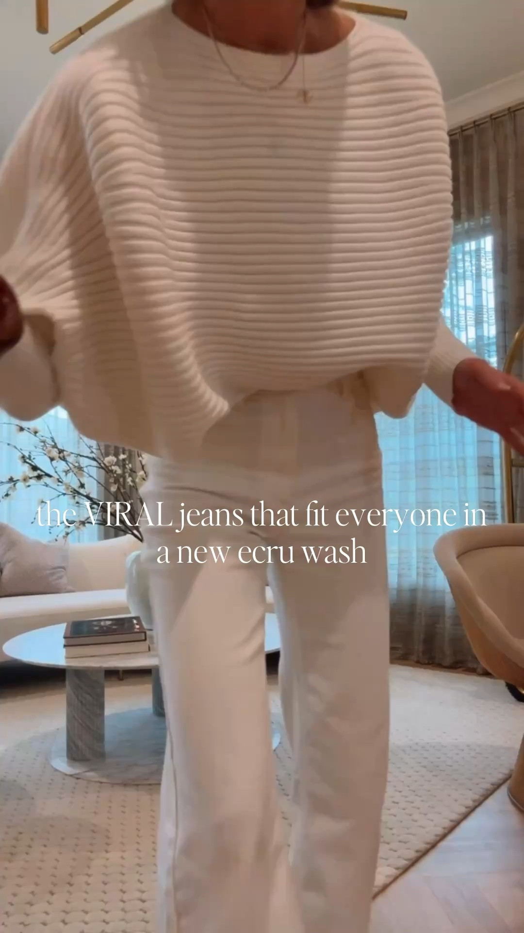 Don't buy another pair of white jeans until you try Jean! Fit tts - linking two different inseams 