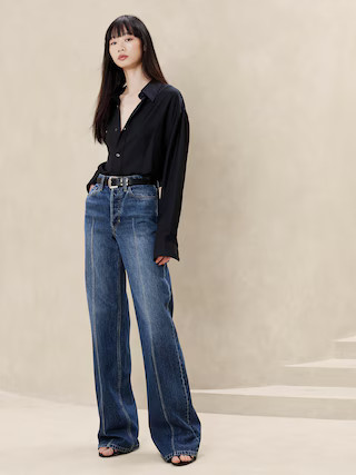 The Pintuck Jean | Banana Republic (US)