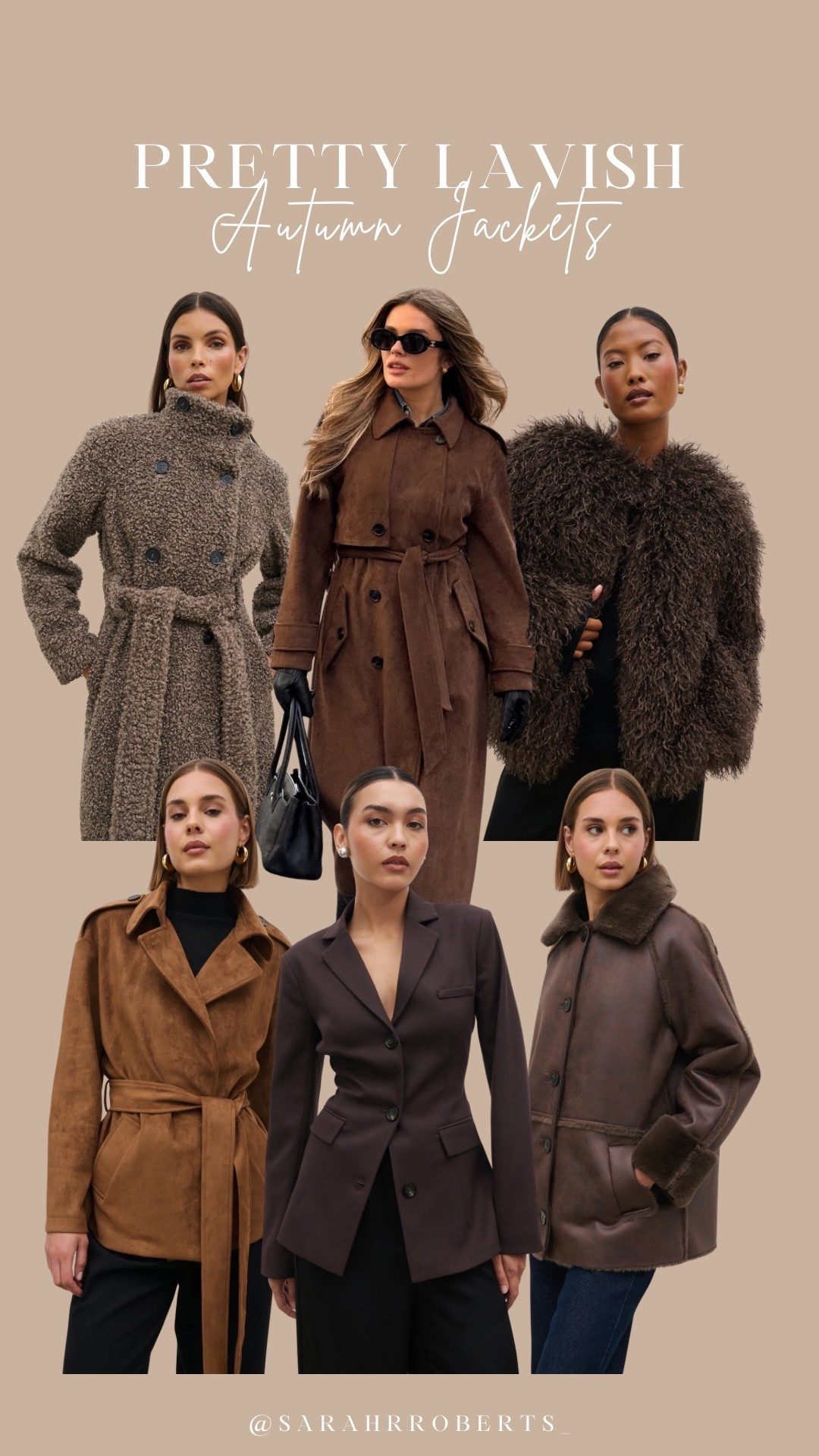 Wow!! Pretty Lavish have just nailed autumn jackets!! Can I have one of each please 😍

Autumn outfits uk, autumn jackets, suede trench coat, suede jacket, fur coat, brown blazer

#LTKwinter #LTKautumn #LTKstyletip