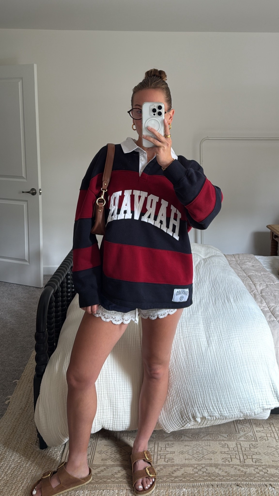 8/5/25 Casual + Comfy Summer Uniform


A comfy little casual outfit I’ve been loving lately — perfect for slow mornings, weekend errands, or just working from home. I’ve been reaching for this striped Zara rugby polo nonstop. Paired it with my feminine-meets-sporty lace trim athletic shorts from Anthro, my go-to oval Amazon sunnies, and my favorite Birkenstock big buckle sandals. Easy, effortless, and on repeat.

#LTKStyleTip #LTKShoeCrush