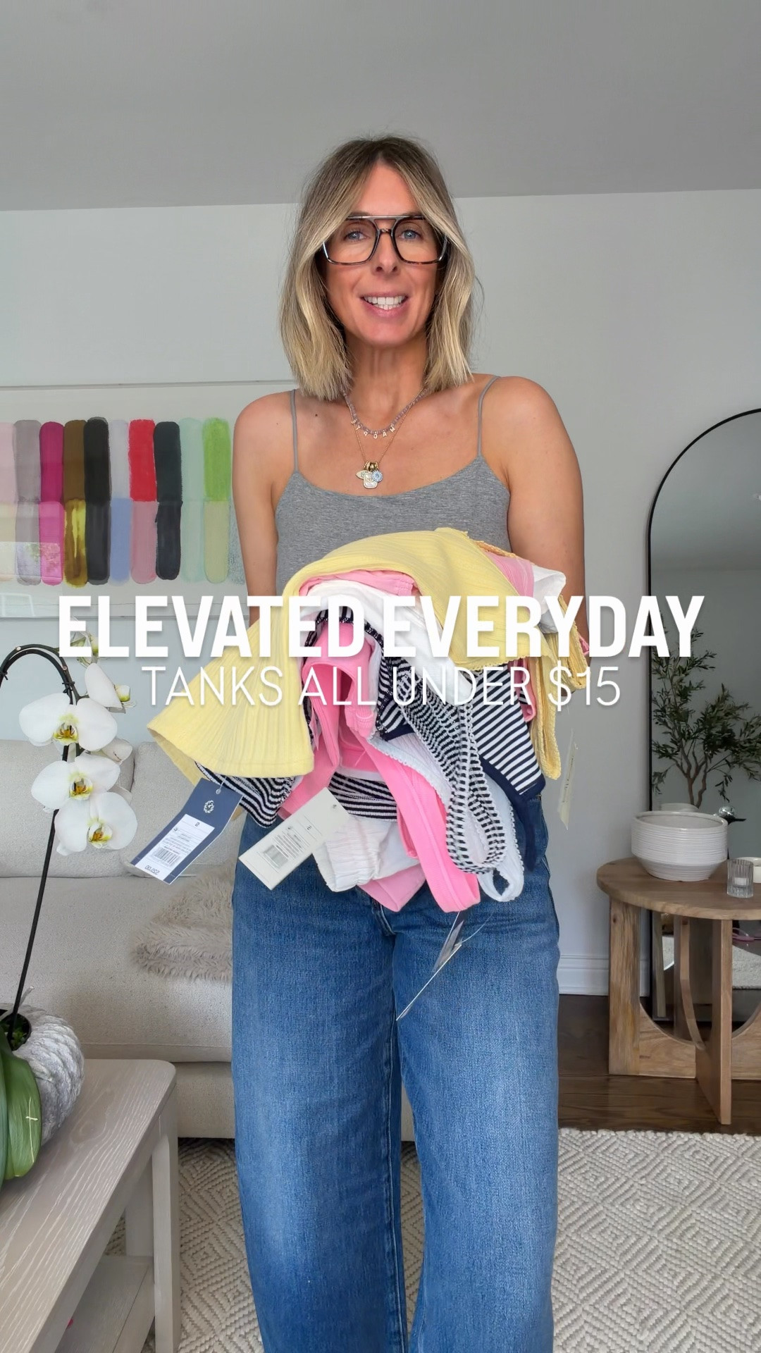 let’s elevate our everyday tanks! oh, and they are all under $15!

NAVY STRIPE - small
BOXY CROPPED - large
DOUBLE V - small
GREAT SPAGHETTI STRAP - xs
JEANS - 27

elevated basics. effortless style. weekend style. casual outfit.

#LTKootd #LTKgrwm #LTKOver40