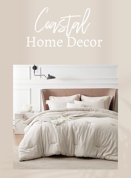Duvet Comforter Set, neutral coastal style 

#LTKhome