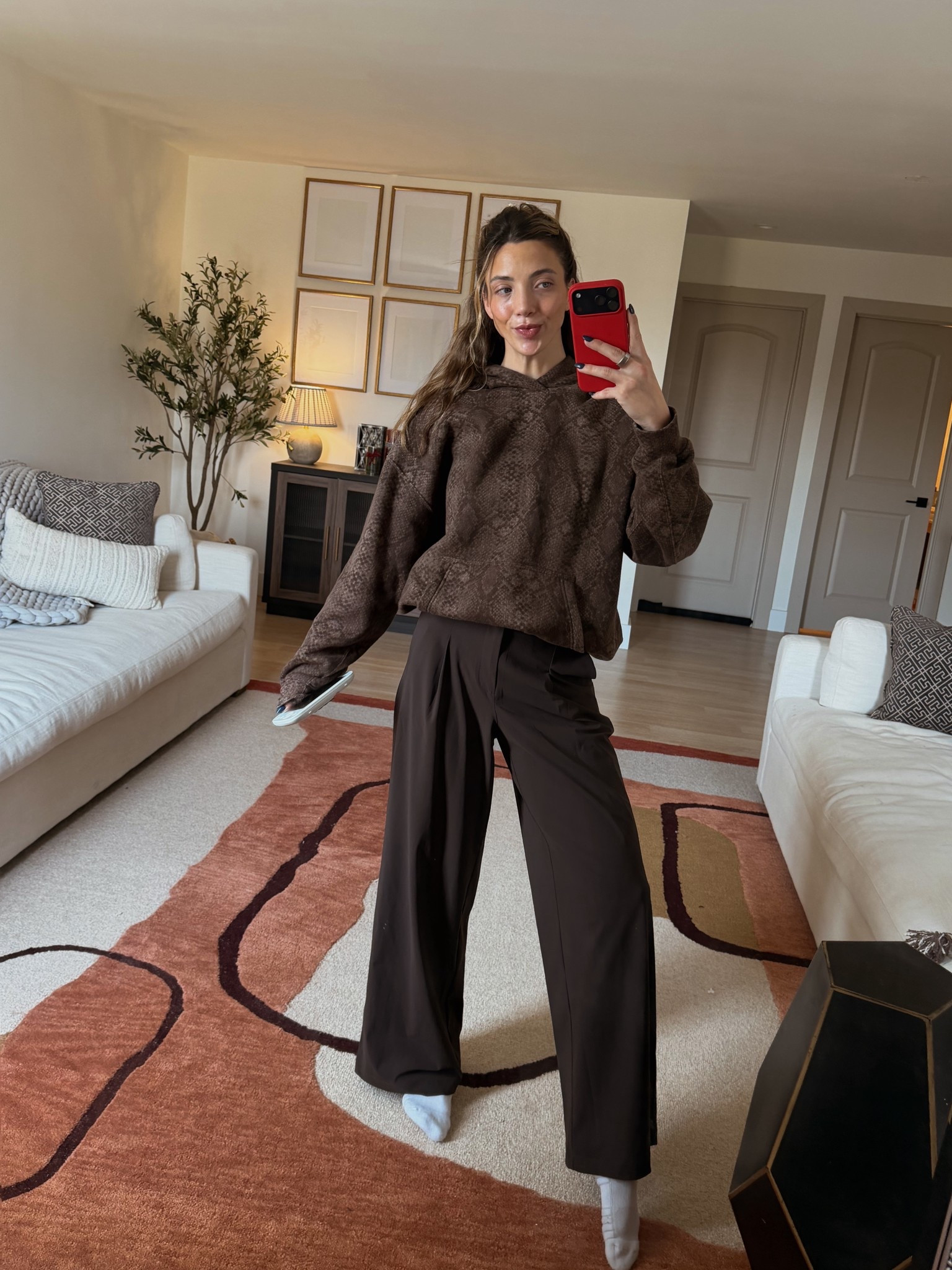 Size M in both 

#LTKFindsUnder100 #LTKmomlife #LTKPetite