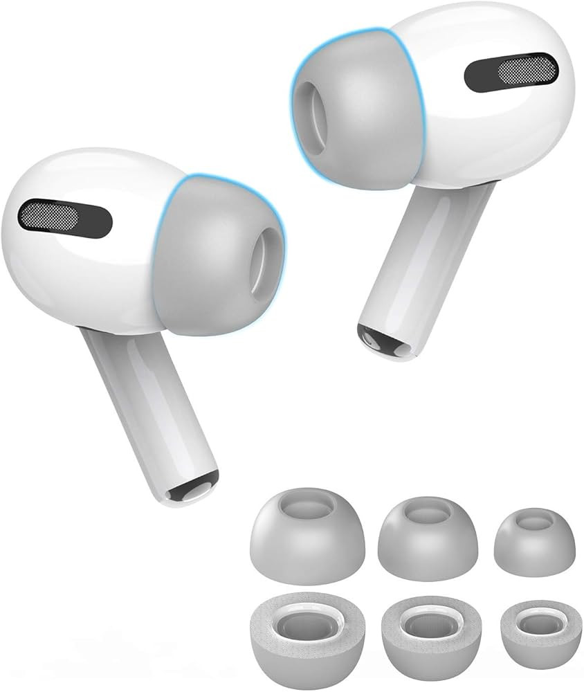 Lanwow Premium Memory Foam Tips for AirPods Pro. No Silicone Eartips Pain. Anti-Slip Eartips. Fit... | Amazon (US)