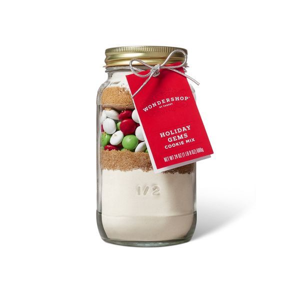 Holiday Gems Cookie Mix Jar - 24oz - Wondershop™ | Target