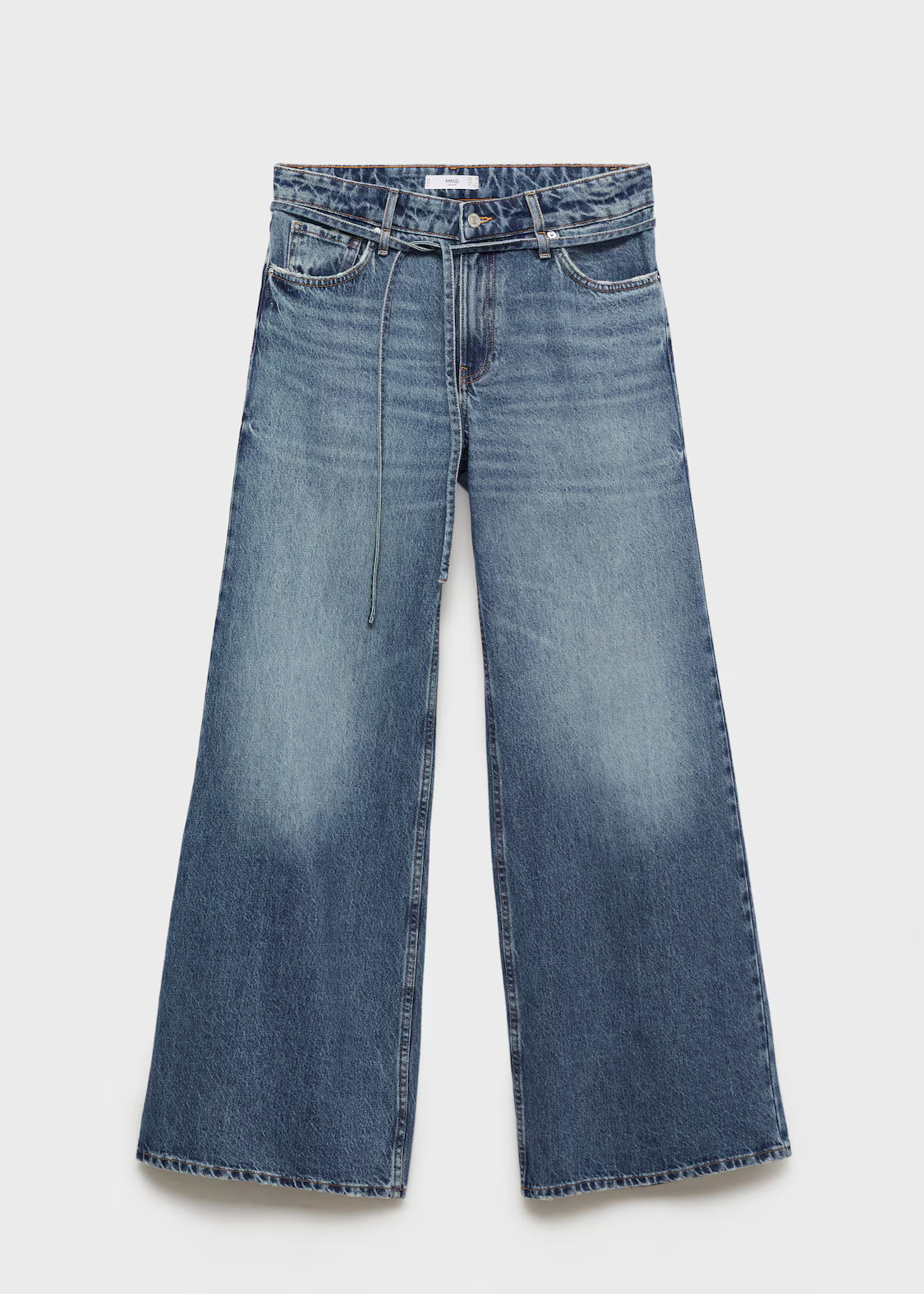 Olivia wideleg jeans | MANGO (UK)