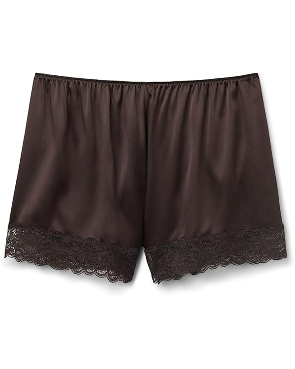 Intimissimi Woman's Lace Trim Silk Shorts | Amazon (US)