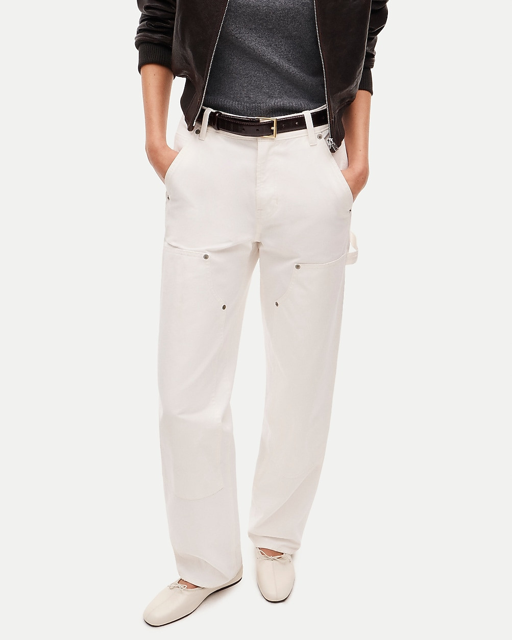 Verona ballet flats in Italian leather | J. Crew US