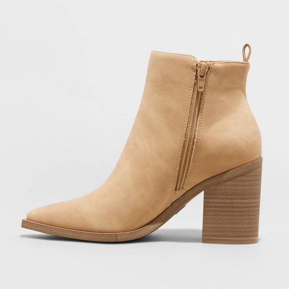 Women's Whitney Heeled Boots - Universal Thread™ | Target