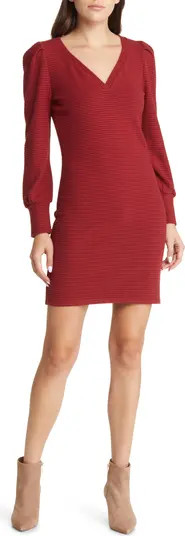 Kadelin Stripe Long Sleeve Sweater Dress | Nordstrom