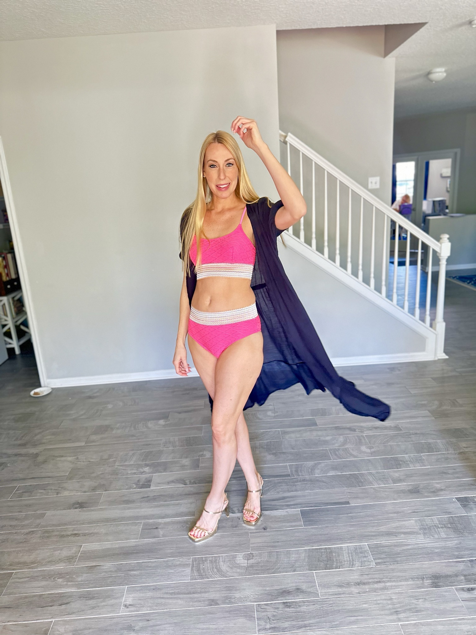 A sheer and cute swimsuit cover up 

👙 belted
👙 wearing size small 

#LTKswim #LTKFestival #LTKfindsunder50