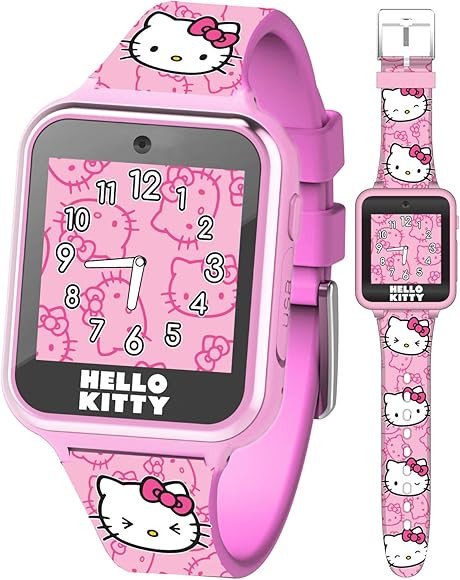 Accutime Hello Kitty Kids Smartwatch - Interactive Touchscreen with 10 Watch Faces, Camera, Games... | Amazon (US)