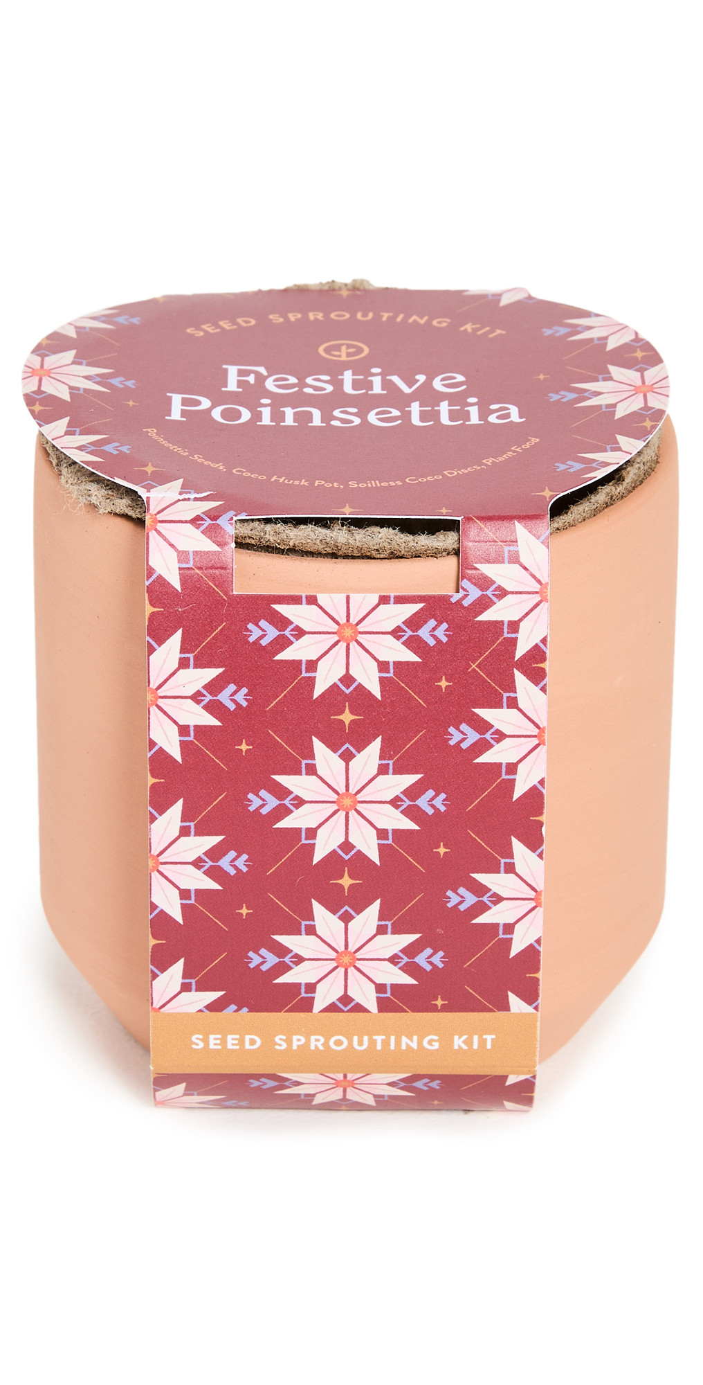 Shopbop @Home Festive Poinsettia Tiny Terracotta | Shopbop