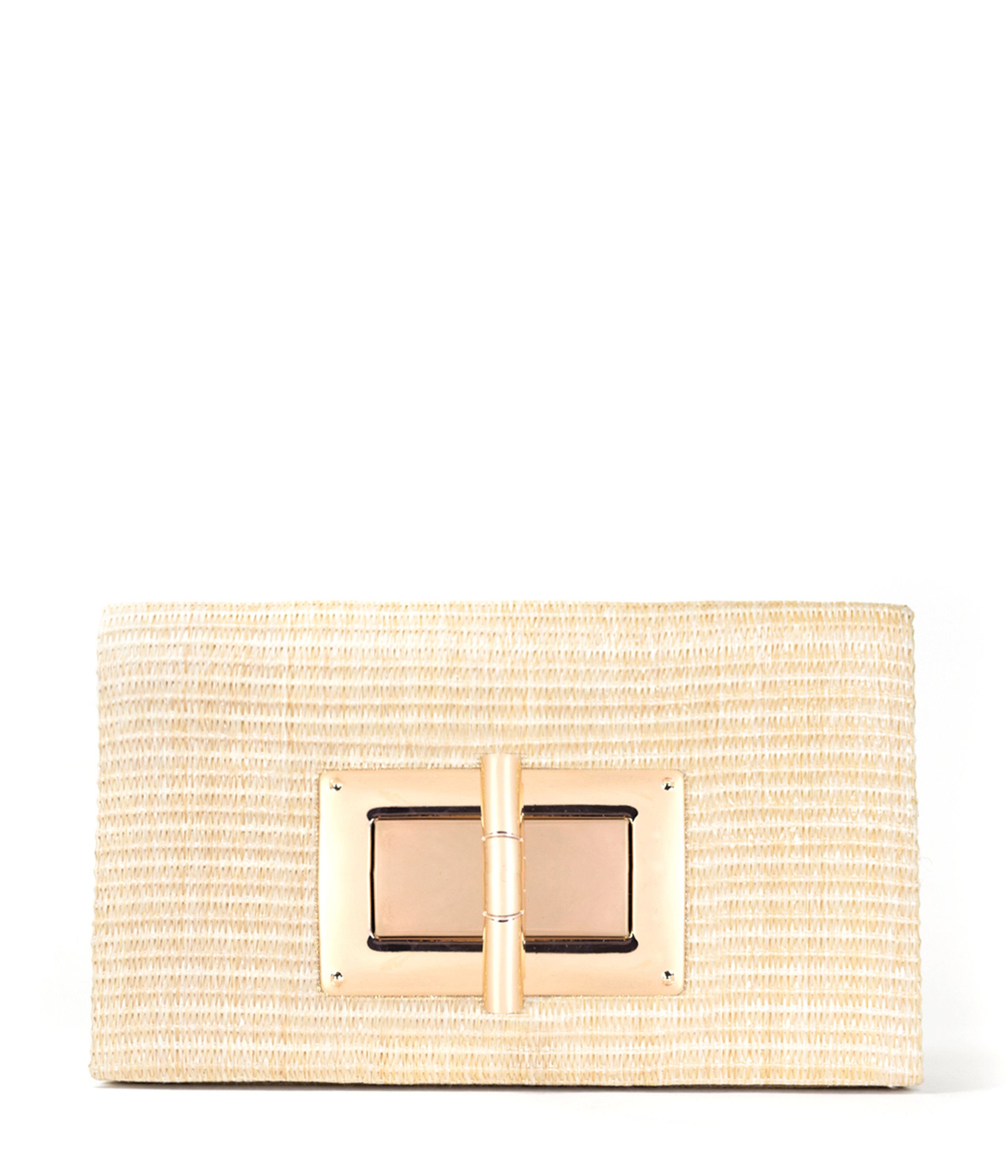 Lillian Clutch - Straw | Lisi Lerch Inc